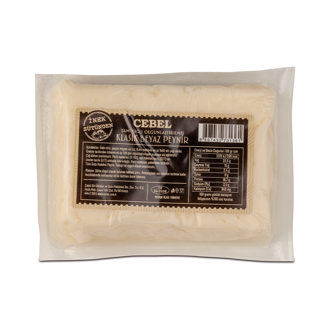 Tam Yağlı Klasik İnek Beyaz Peynir 350 gr