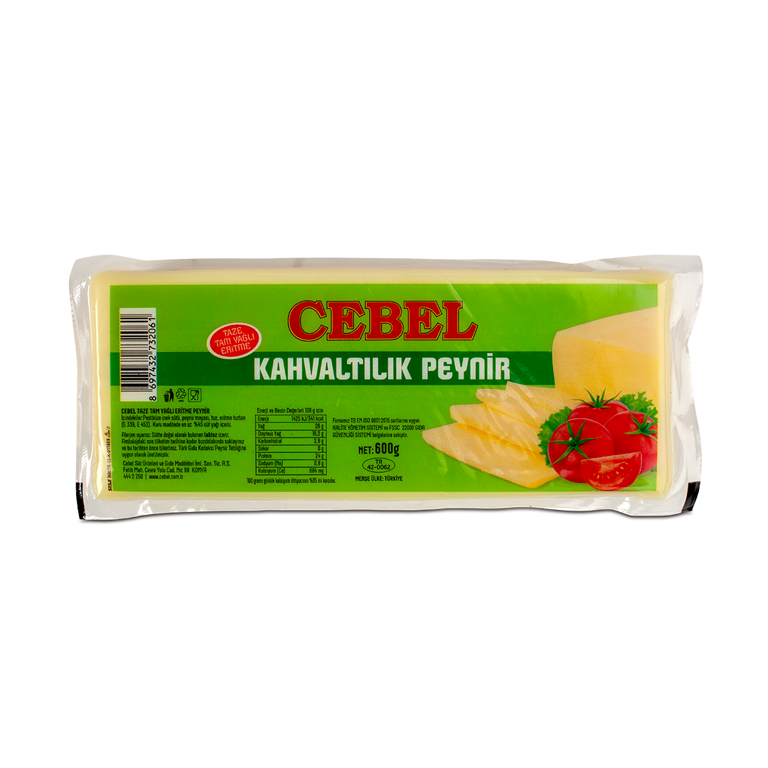 Tam Yağlı Kahvaltılık Peynir 600 gr