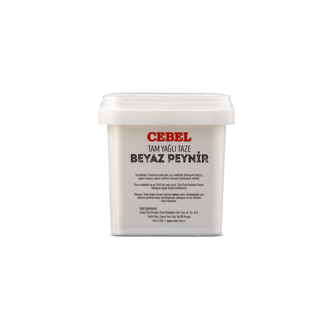 Tam Yağlı Beyaz Peynir 800 gr