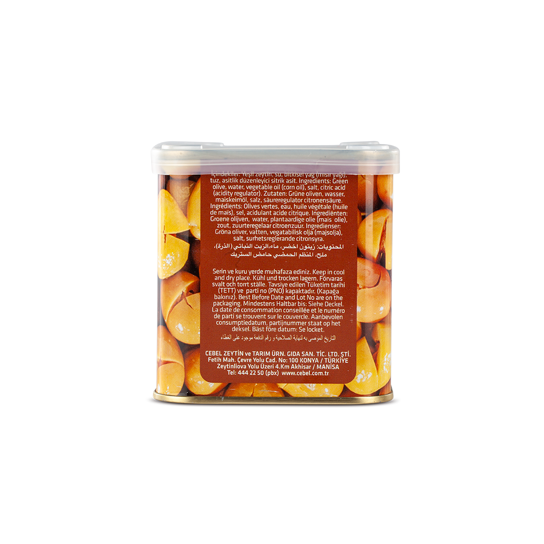 Yeşil Zeytin Kırma M Kalibre 261-290 700 gr Tnk