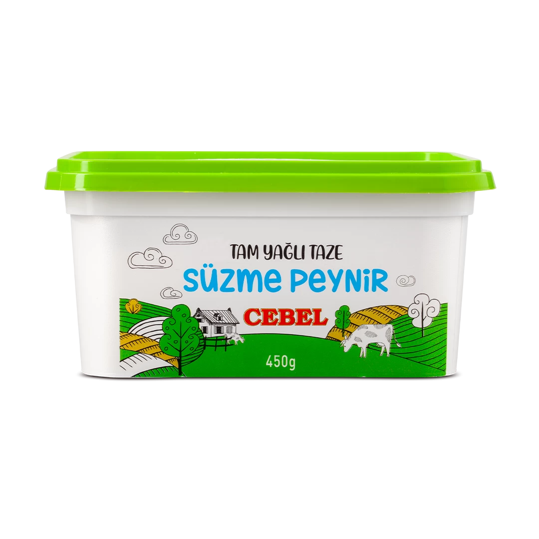 tam yağlı süzme peynir 450 gr