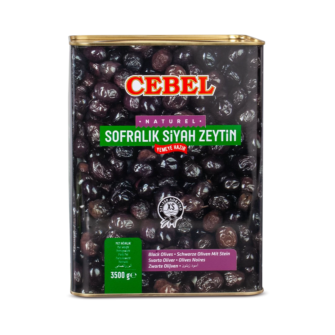 siyah zeytin s kalibre 321-350 3500 gr tnk