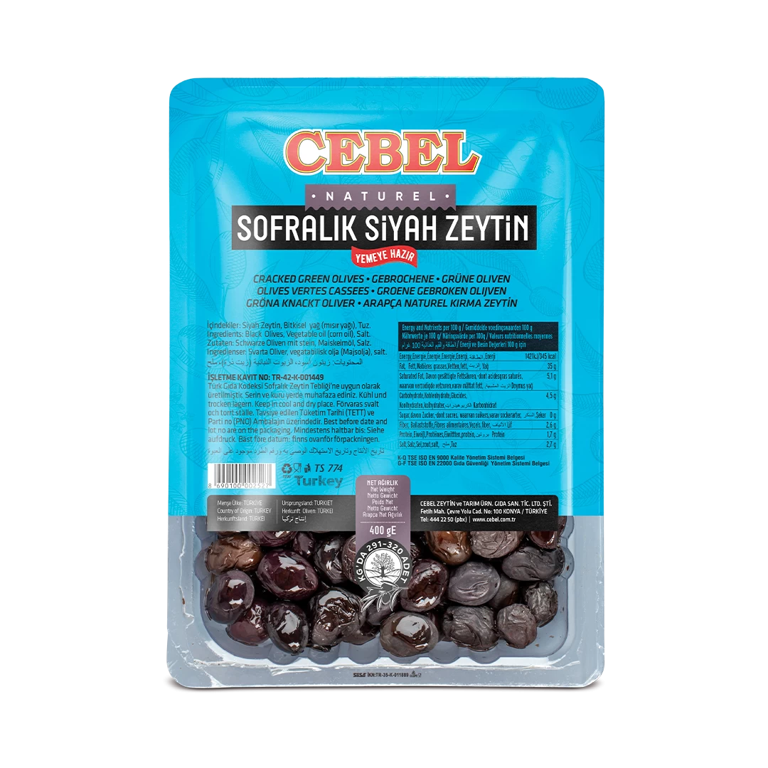 siyah zeytin 2xs kalibre 351-380 400 gr vak.